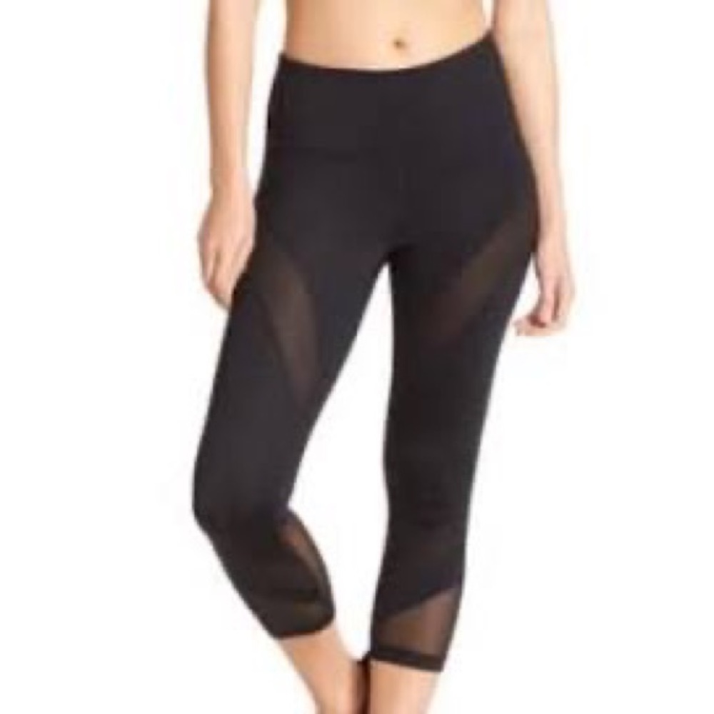 Z by Zella Mesh Panel Capri Leggings Size XL